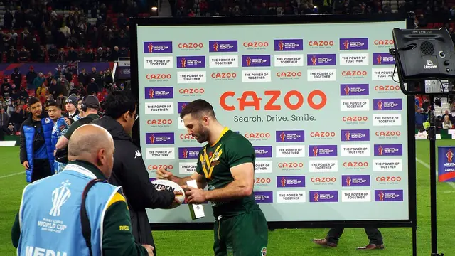 James Tedesco appointed captain for Kangaroos test against Fiji at Rugby League World Cup
