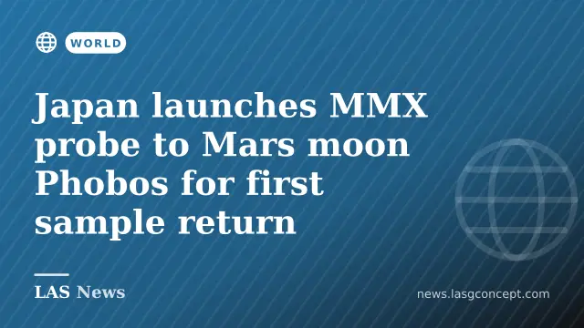 Japan launches MMX probe to Mars moon Phobos for first sample return