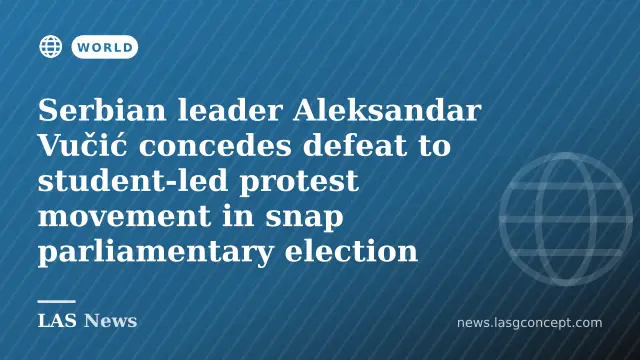 Serbia holds snap parliamentary election as student-backed list challenges Vucic's long‑standing rule
