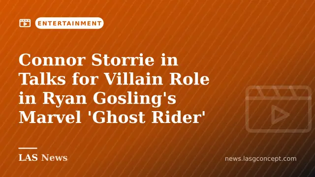 Connor Storrie in Talks for Villain Role in Ryan Gosling's Marvel 'Ghost Rider'