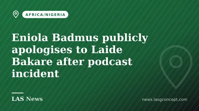 Eniola Badmus publicly apologises to Laide Bakare after podcast incident