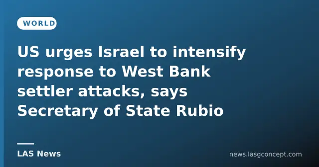 US urges Israel to curb settler attacks after photojournalist assault