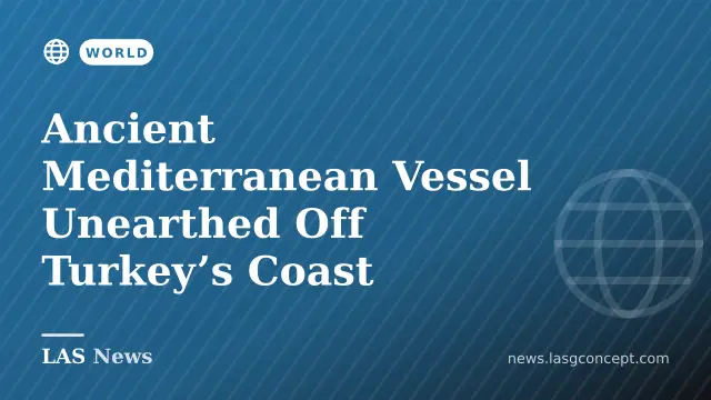 Ancient Mediterranean Vessel Unearthed Off Turkey’s Coast